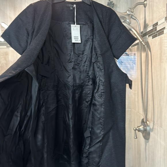 COS Tie-Up Wool Wrap Dress - Picture 10 of 13